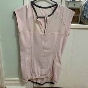 Pink workout top